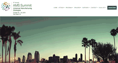 Desktop Screenshot of manufacturing-summit.com